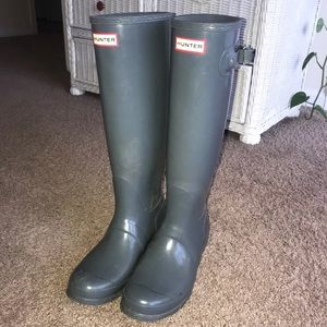 Hunter rain boots